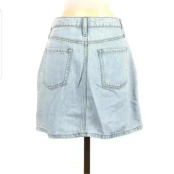 Banana Republic High-Rise Denim Skirt - Picture 3 of 9